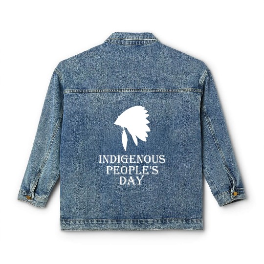 Indigenous People's Day holiday indigenous peoples Classic Women's Denim Jackets