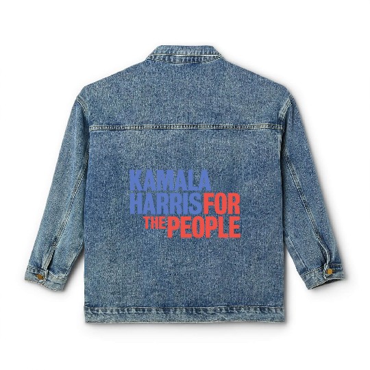 Kamala Harris 2020 Kamala Harris For The People Classic Women's Denim Jackets