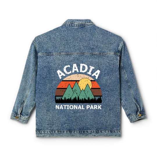 Acadia National Park Gift Classic Women's Denim Jackets