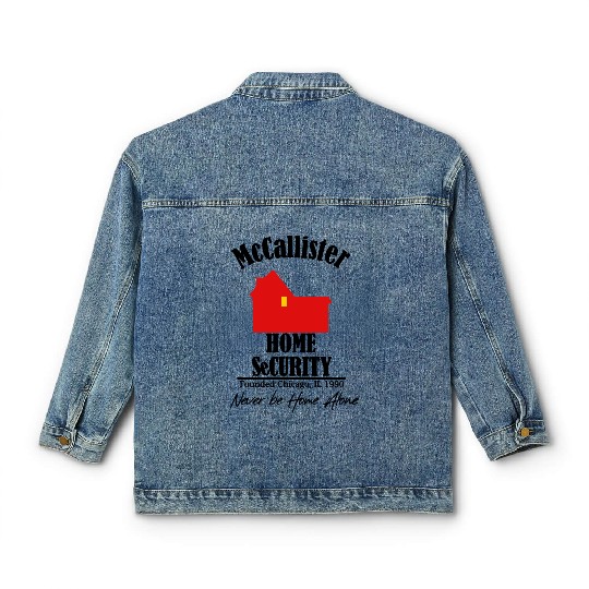 McCallister Home Security - Home Alone Gift Classic Women's Denim Jackets