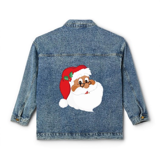 Santa Claus Classic Women's Denim Jackets