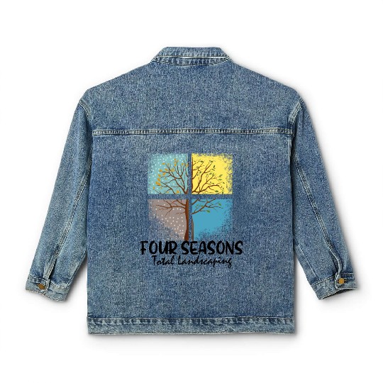 Four Seasons Total Landscaping Classic Women's Denim Jackets