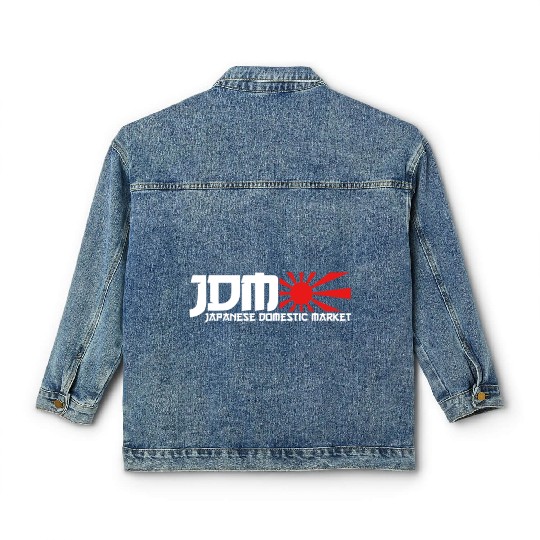 Drift & Tuning Fan Jdm Automotive Apparel Car Meet Classic Women's Denim Jackets