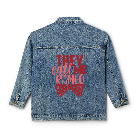 They Call Me Romeo Classic Women's Denim Jackets