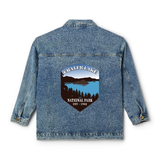 Crater Lake National Park Classic Women's Denim Jackets