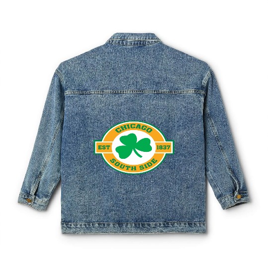 Chicago South Side Irish Active Classic Women's Denim Jackets