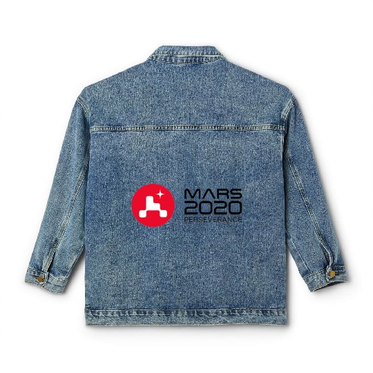 Mars 2020 Perseverance Rover Classic Women's Denim Jackets