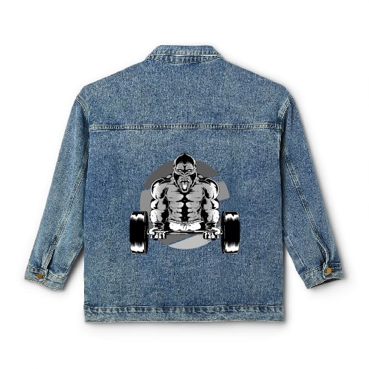 Gym Gorilla Classic Women's Denim Jackets