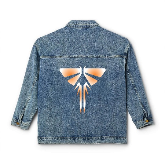 The Last of Us Fireflies Logo Graffiti Classic Women's Denim Jackets
