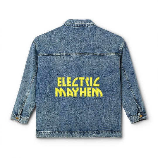Electric Mayhem Classic Women's Denim Jackets