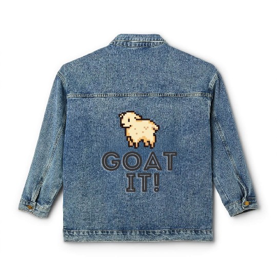 Gamer - Goat it - Level complete Classic Women's Denim Jackets