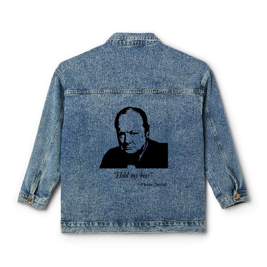Winston Churchill World War 2 Classic Women's Denim Jackets