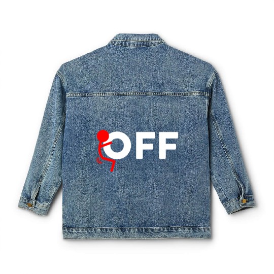Fuck Off Classic Women's Denim Jackets