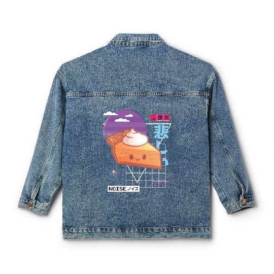 Vaporwave - Kawaii Aesthetic - Japanese Korean - Classic Women's Denim Jackets