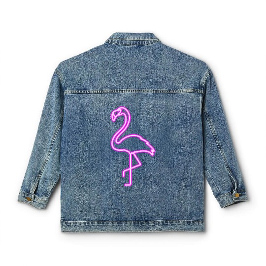 Neon Flamingo Classic Women's Denim Jackets