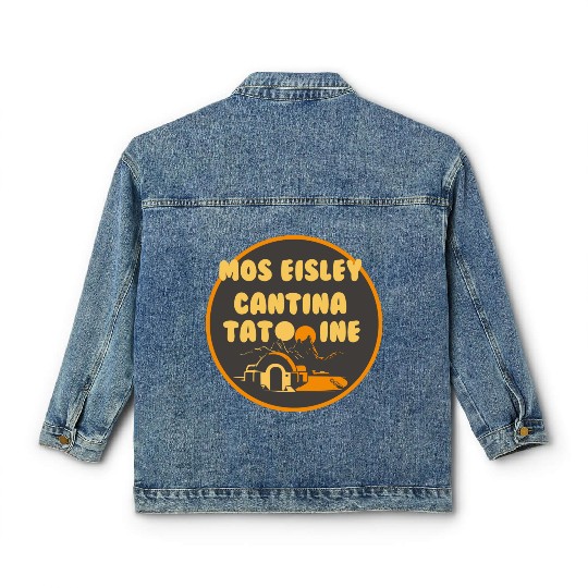 Star Wars Mos Eisley Cantina Tatooine Classic Women's Denim Jackets