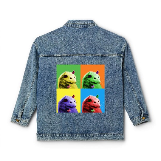 Trash Possum Classic Women's Denim Jackets