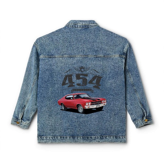 Heavy 454 Chevelle Classic Women's Denim Jackets
