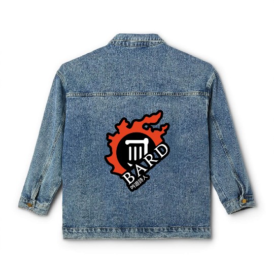 Bard - For Warriors of Light & Darkness Classic Women's Denim Jackets