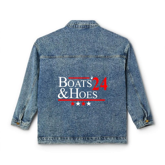 Boats And Hoes Classic Women's Denim Jackets