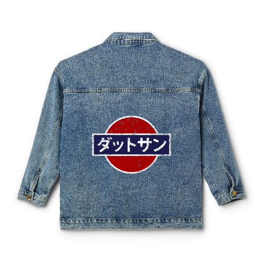 Datsun Vintage Japanese Car Classic Women's Denim Jackets