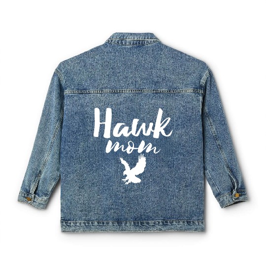Hawk Mom Classic Women's Denim Jackets