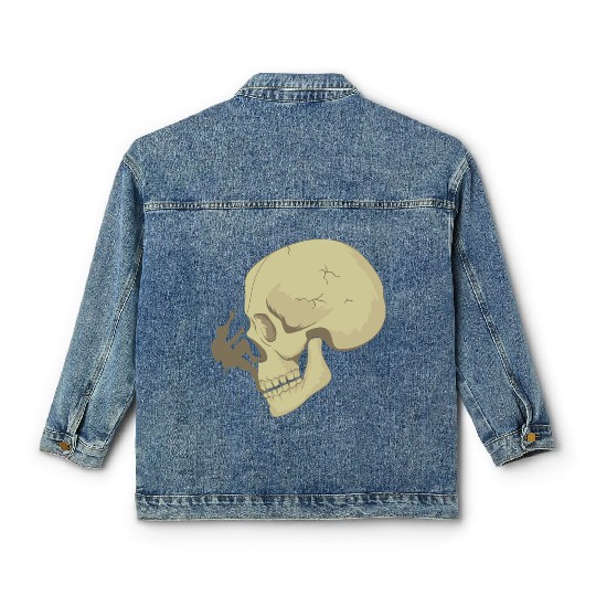 Skull Bouldering Classic Women's Denim Jackets