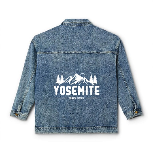 Yosemite National Park 1890 Classic Women's Denim Jackets