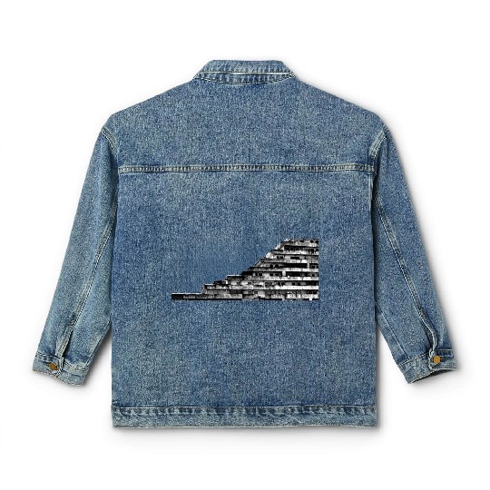 La Vele Di Scampia Napoli - Naples Italy Classic Women's Denim Jackets