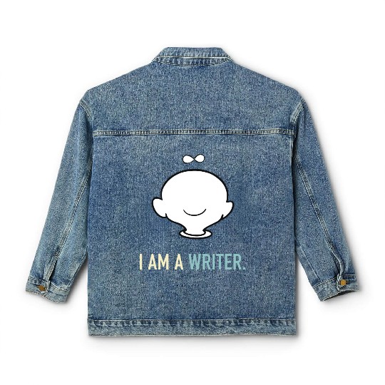 I am a writer Classic Women's Denim Jackets