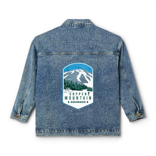 Copper Mountain Colorado Ski Classic Women's Denim Jackets