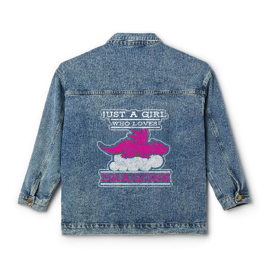 Dragon Monster Japan Classic Women's Denim Jackets