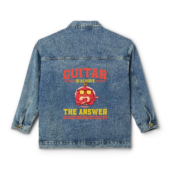 Onion Guitar Classic Women's Denim Jackets
