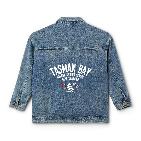 Tasman Bay Nelson sailing school Classic Women's Denim Jackets