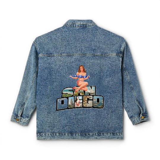 San Diego Pin Up Classic Women's Denim Jackets