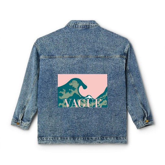 La Grande Vague - The Great Wave Classic Women's Denim Jackets