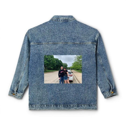 Emily and her boyfriend Classic Women's Denim Jackets