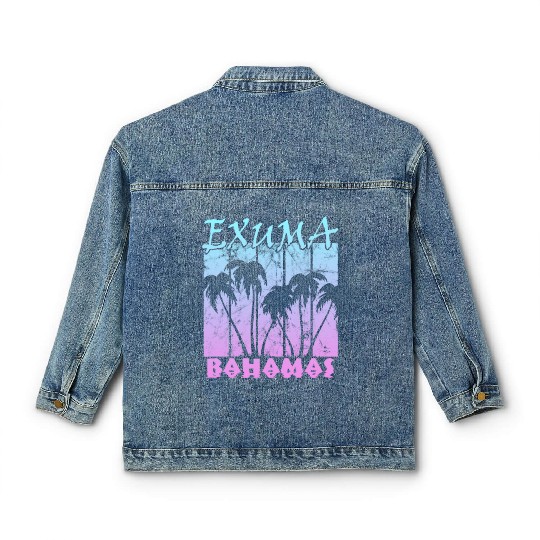 Exuma Bahamas Classic Women's Denim Jackets