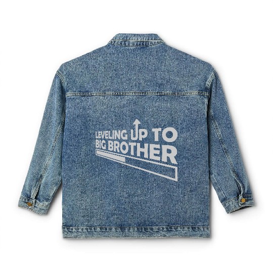 Leveling up big brother Classic Women's Denim Jackets