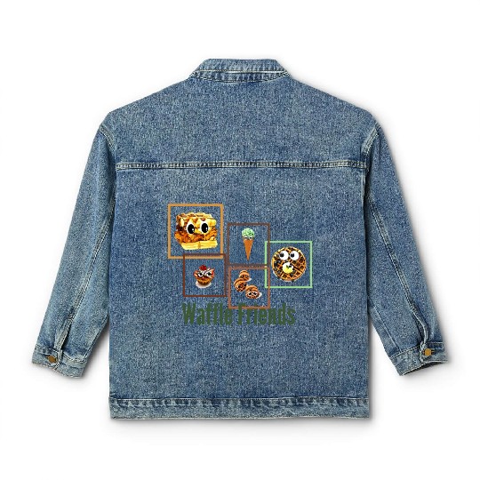 Waffle Friends Classic Women's Denim Jackets