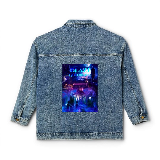 Blaze Goldburst Fantasy, Science Fiction, Horror Classic Women's Denim Jackets
