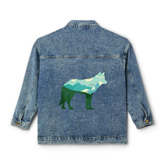 Mountain Wolf Classic Women's Denim Jackets