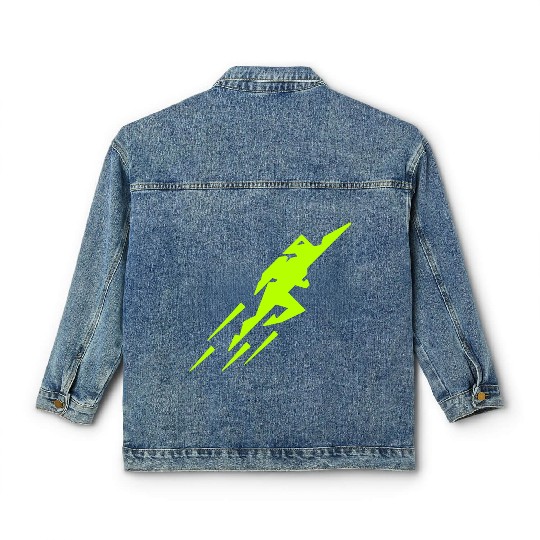 Rocket Man Classic Women's Denim Jackets