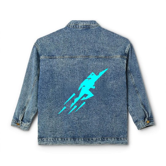 Rocket Man Classic Women's Denim Jackets