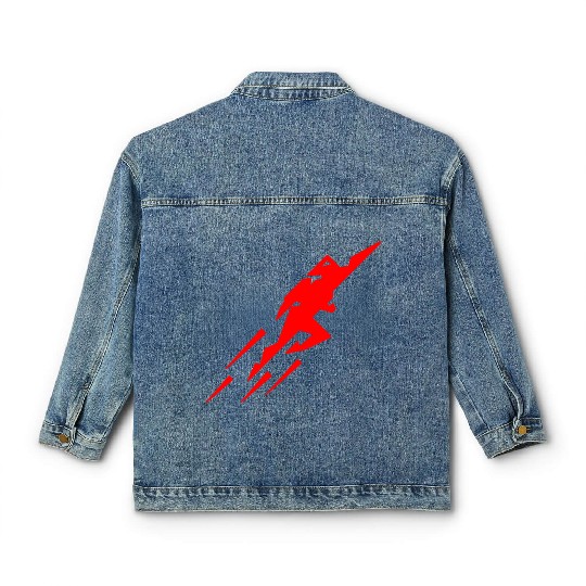 Rocket Man Classic Women's Denim Jackets