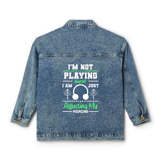 Profession Work Tattoo Classic Women's Denim Jackets