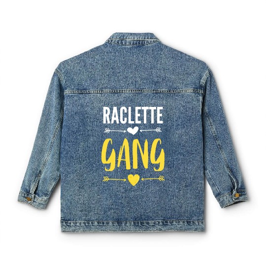 Raclette GANG - Cheese Fromage Classic Women's Denim Jackets