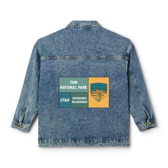 Zion National Park Classic Women's Denim Jackets