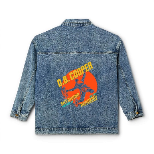 DB Cooper Skydiving Academy Classic Women's Denim Jackets