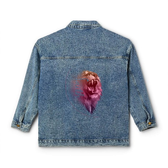 Lion of Juda (clear Faith) Classic Women's Denim Jackets